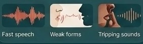 Fast speech, weak forms and the small sounds that trip you up